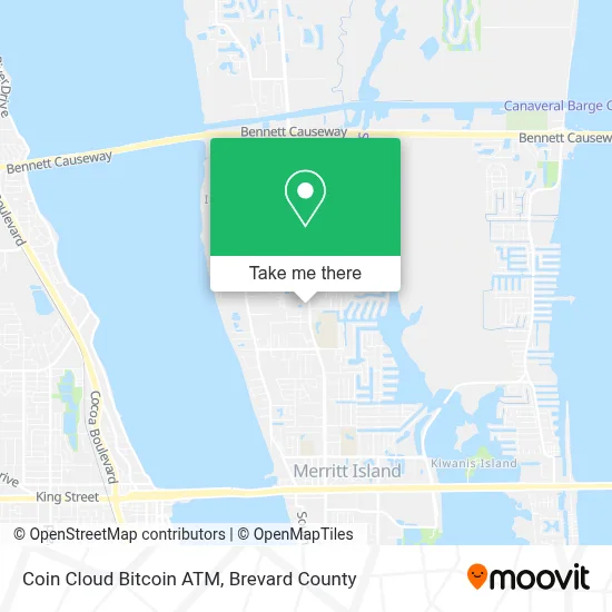 Coin Cloud Bitcoin ATM map