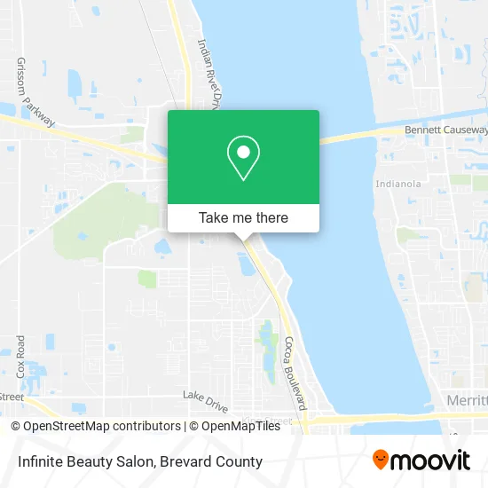 Infinite Beauty Salon map
