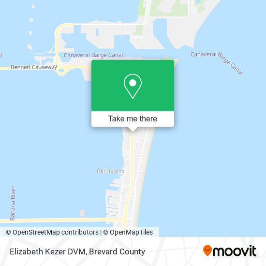 Elizabeth Kezer DVM map