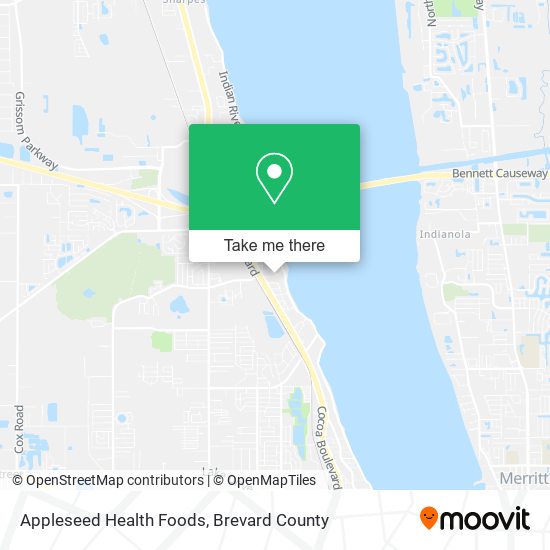 Appleseed Health Foods map