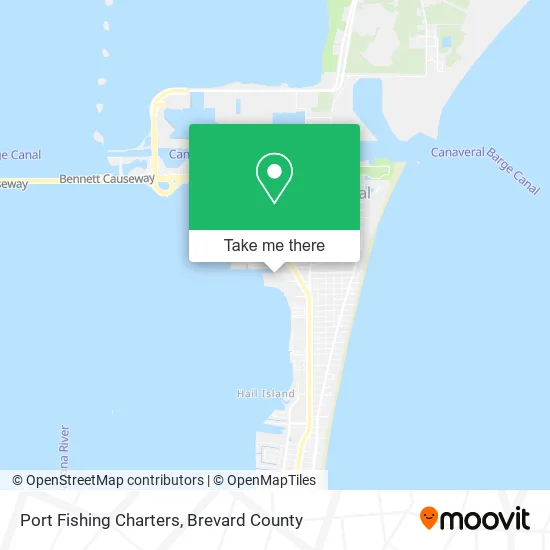 Port Fishing Charters map