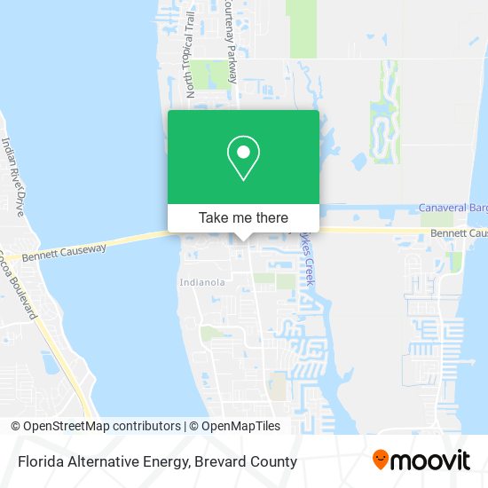 Florida Alternative Energy map