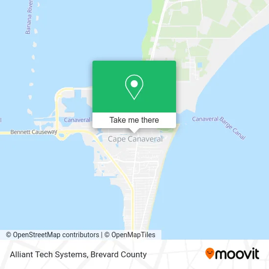 Alliant Tech Systems map
