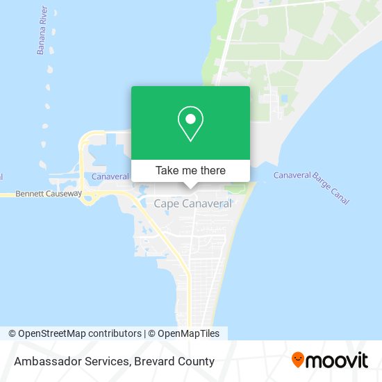 Mapa de Ambassador Services