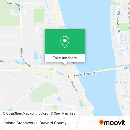 Island Stoneworks map
