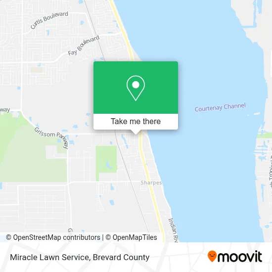 Miracle Lawn Service map