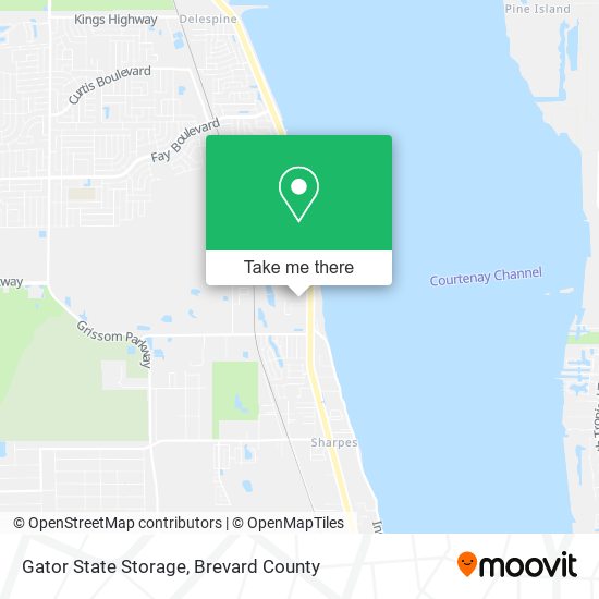 Gator State Storage map