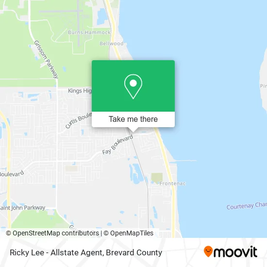 Ricky Lee - Allstate Agent map