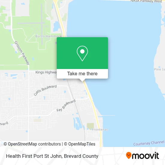 Health First Port St John map