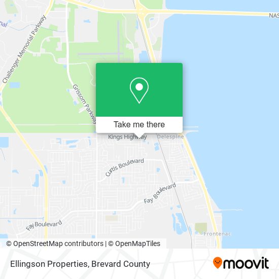 Ellingson Properties map