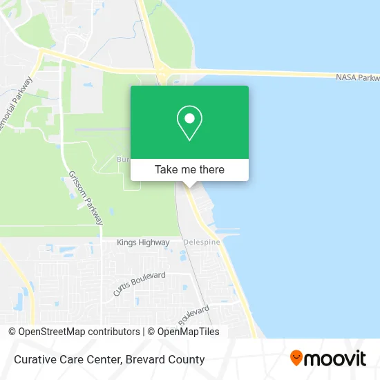 Curative Care Center map