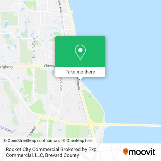 Rocket City Commercial Brokered by Exp Commercial, LLC map