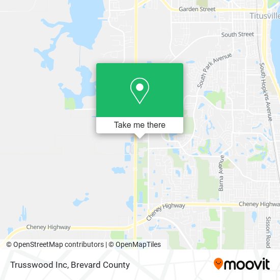 Trusswood Inc map