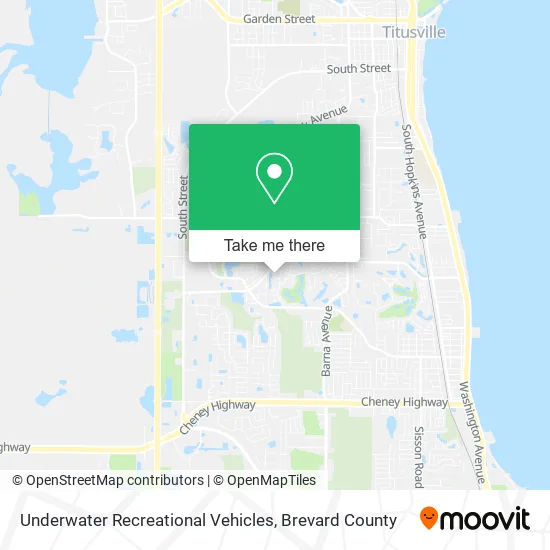 Underwater Recreational Vehicles map