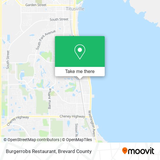 Burgerrobs Restaurant map