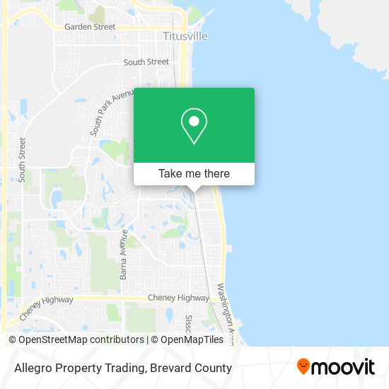Allegro Property Trading map