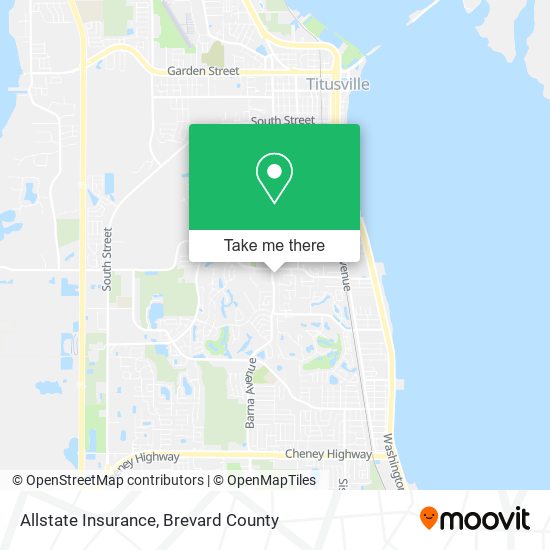 Allstate Insurance map