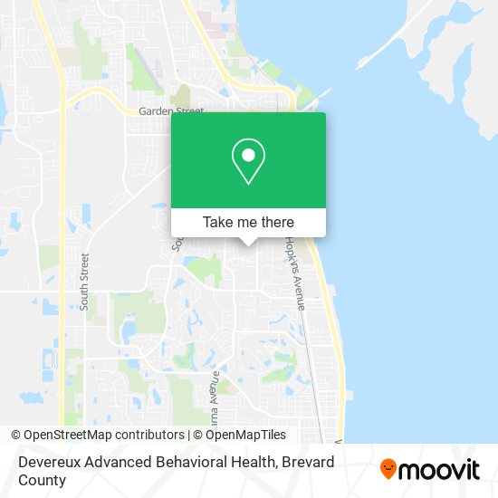 Devereux Advanced Behavioral Health map