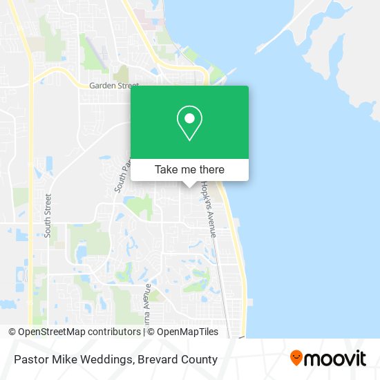 Pastor Mike Weddings map