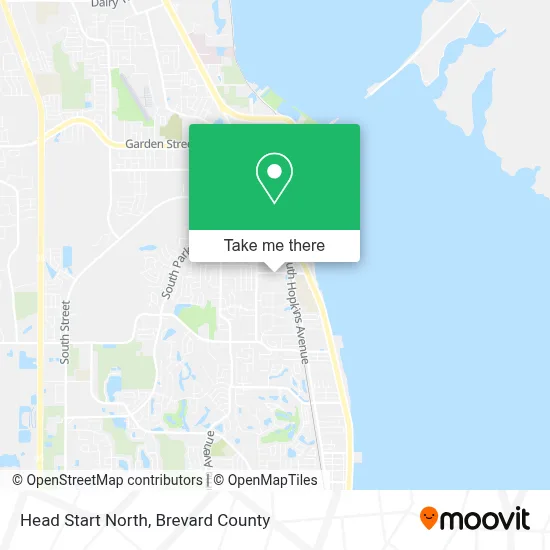 Head Start North map