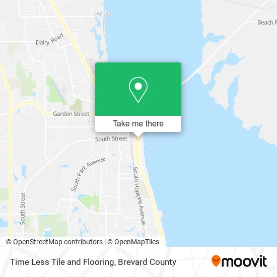 Time Less Tile and Flooring map