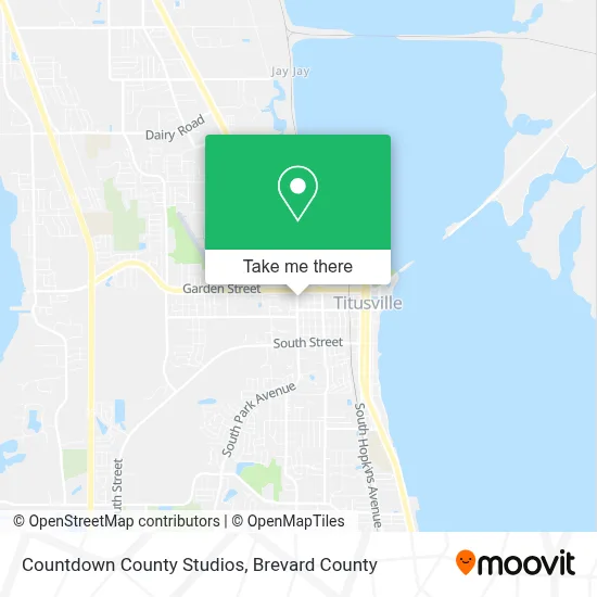 Countdown County Studios map