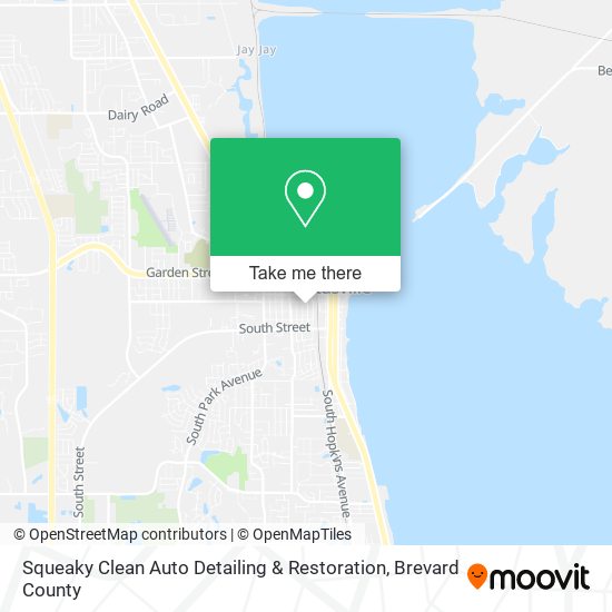 Squeaky Clean Auto Detailing & Restoration map