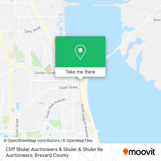 Cliff Shuler Auctioneers & Shuler & Shuler Re Auctioneers map