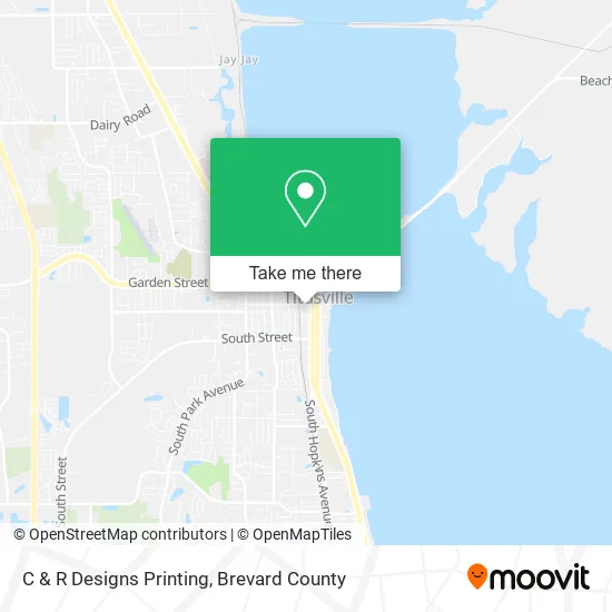 C & R Designs Printing map