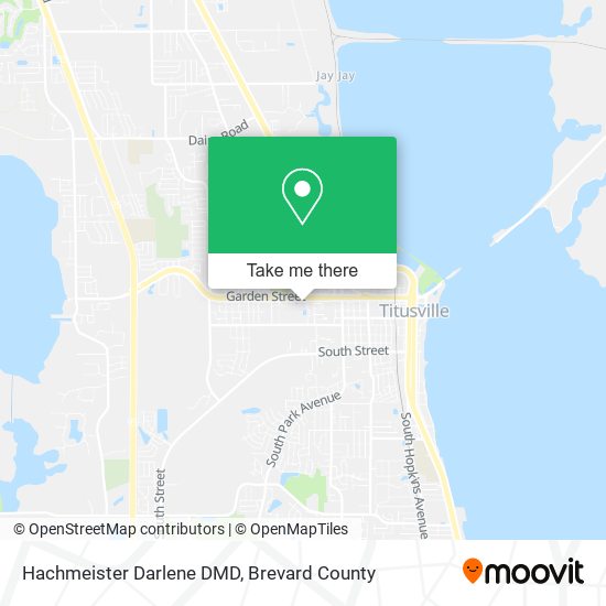 Hachmeister Darlene DMD map