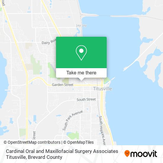 Cardinal Oral and Maxillofacial Surgery Associates Titusville map