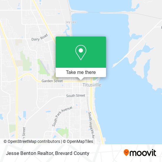 Jesse Benton Realtor map