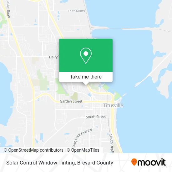 Solar Control Window Tinting map