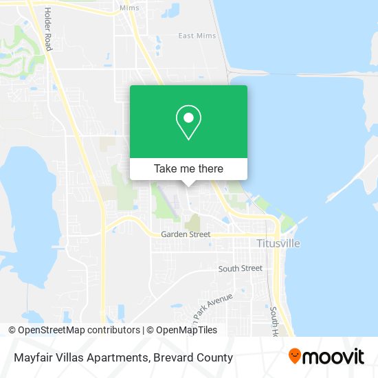 Mayfair Villas Apartments map