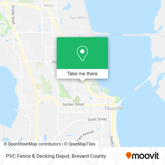 PVC Fence & Decking Depot map