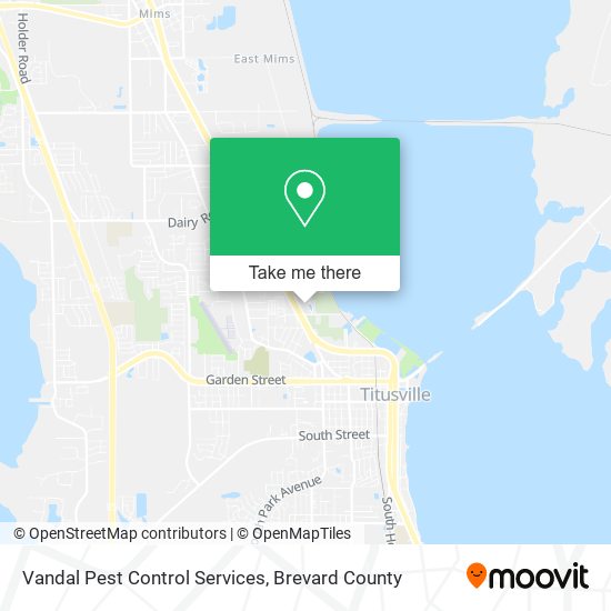 Mapa de Vandal Pest Control Services