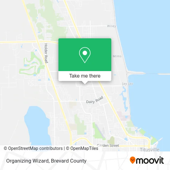 Organizing Wizard map