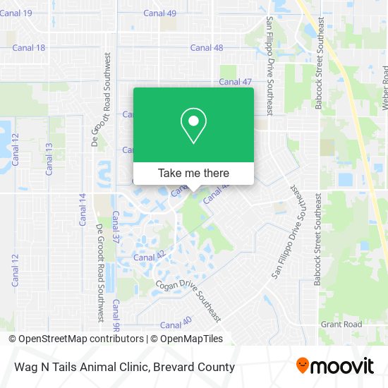 Wag N Tails Animal Clinic map