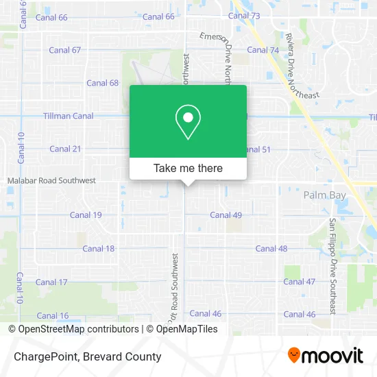 ChargePoint map