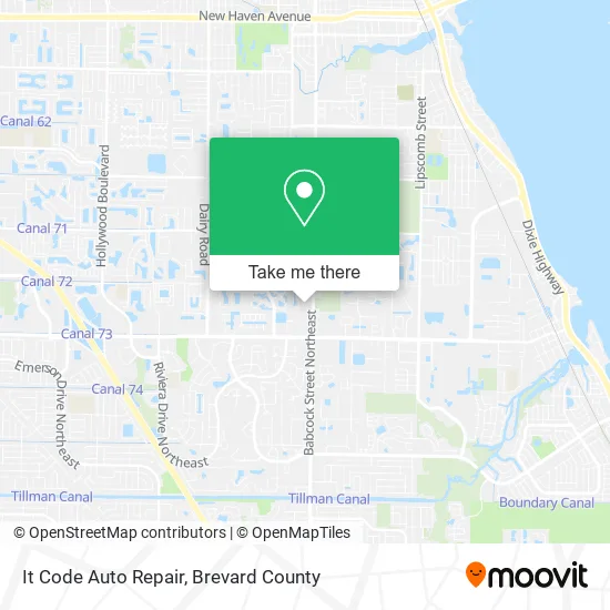 Mapa de It Code Auto Repair