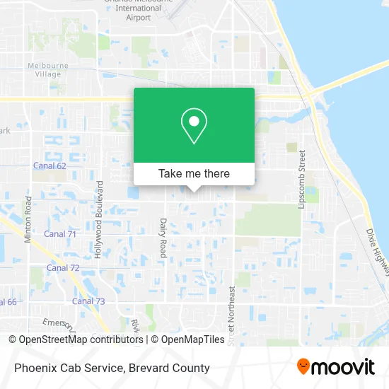 Phoenix Cab Service map