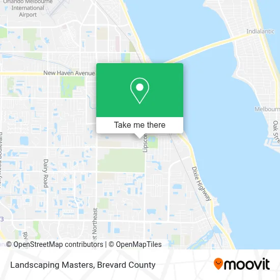 Landscaping Masters map