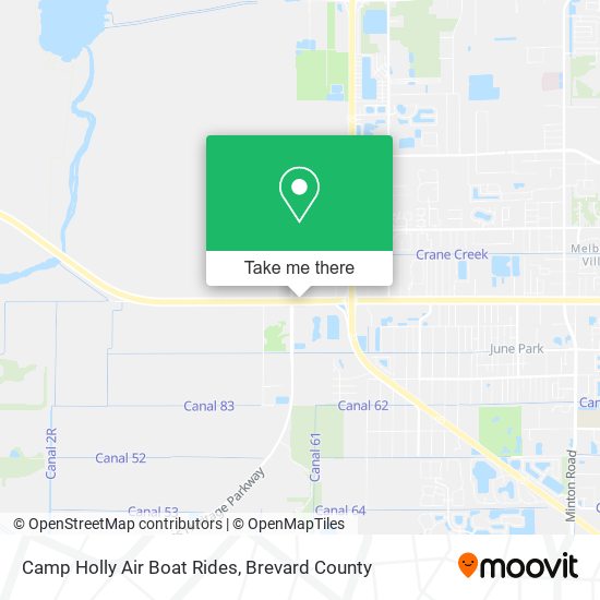Mapa de Camp Holly Air Boat Rides