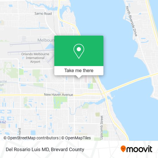 Del Rosario Luis MD map
