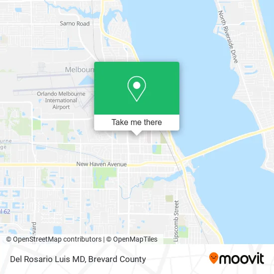 Del Rosario Luis MD map
