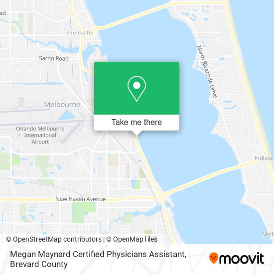 Mapa de Megan Maynard Certified Physicians Assistant