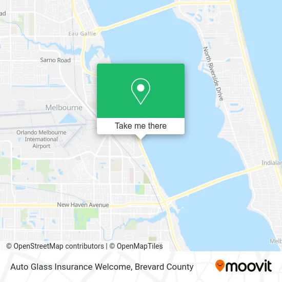 Auto Glass Insurance Welcome map
