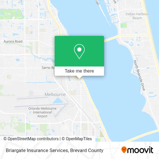 Briargate Insurance Services map