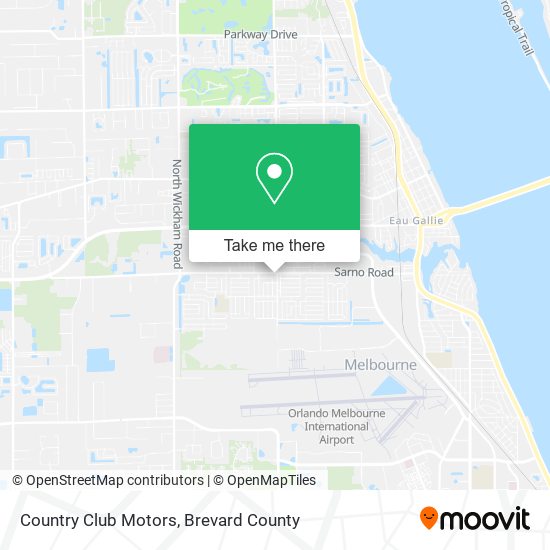 Country Club Motors map