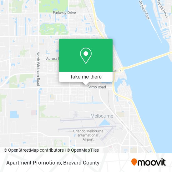 Apartment Promotions map